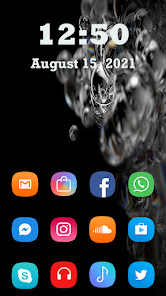 Captura de Pantalla 3 Samsung S20 Ultra Launcher android