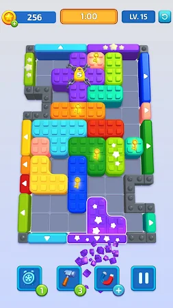 Game screenshot ブロックアウト：ウッディ スライディングパズル mod apk