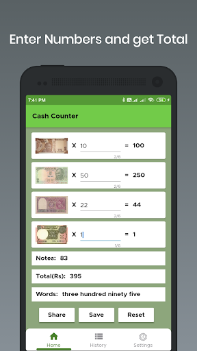 Cash Counter - Cash Calculator Screen 3