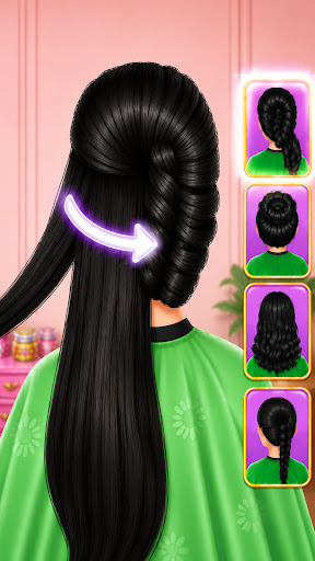 Indian Bride Hair Do Designs screenshot