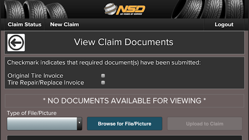 NSD TRW Claims Screen 3