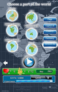 Geography: capitals, flags, countries screenshots 2