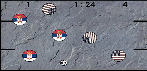 Simulation football game Screen 2