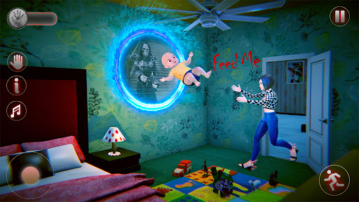Scary Baby Haunted House Games Screen 2