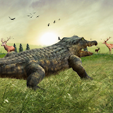 Crocodile Animal Hunting Games icon