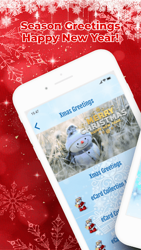 Android application Christmas Greeting Cards GIFs screenshort