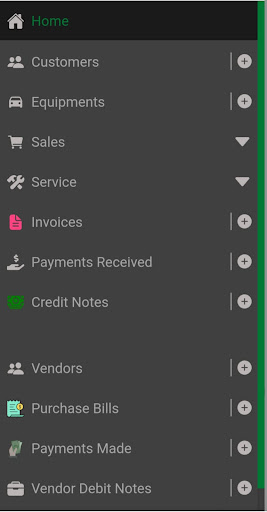 ServiceApp Screen 2