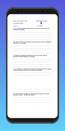 CRE Kcse past papers