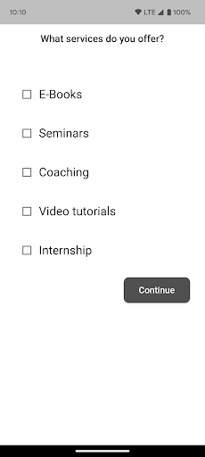 Token of Expertise Screen 2