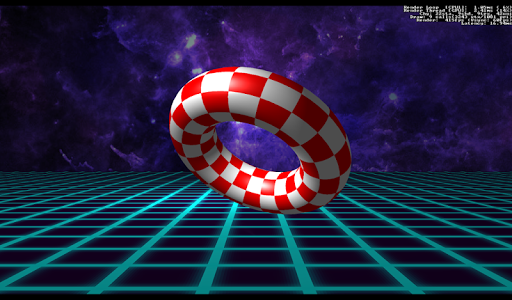 Amiga Torus Demo Screenshot