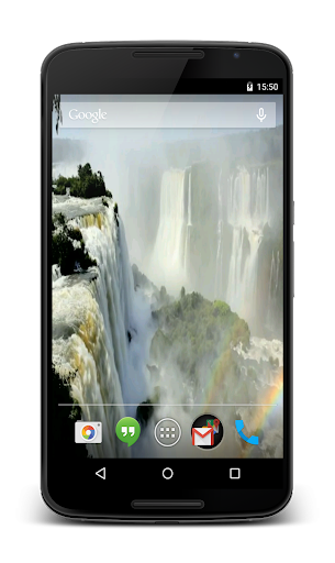 Iguazu Falls Live Wallpaper Screen 3
