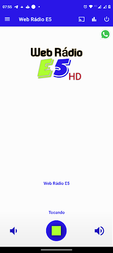 Web Rádio E5 Screen 2