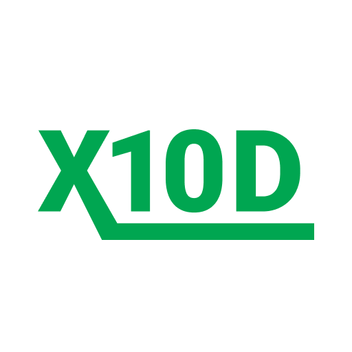 X10D logo