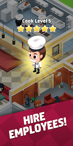 Idle Restaurant Tycoon - Build a restaurant empire screenshots 4