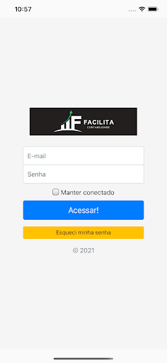 Android application Facilita Contabilidade DF screenshort