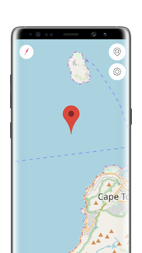 Android application Cape Town Offline Map screenshort
