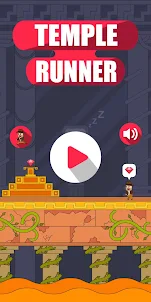 Collapsing Temple Runner