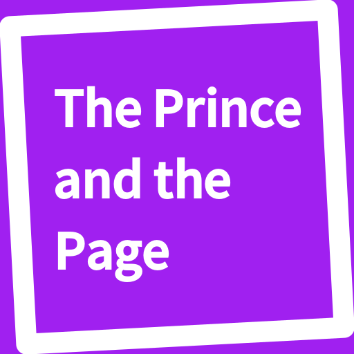 Book, The Prince and the Page logo