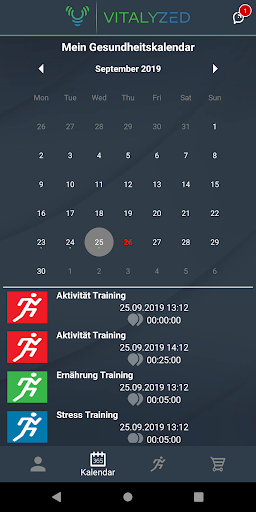Vitalyzed Health App Screen 3