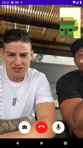 James Rodriguez Video Call Screen 2