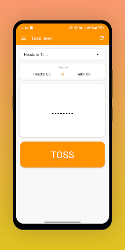 Android application Toss now: Heads or Tails screenshort