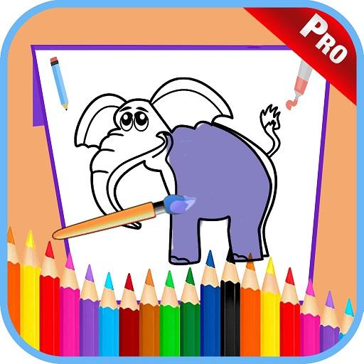 Learning Animals Coloring Book logo