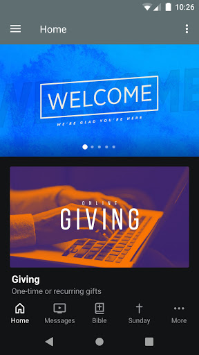 Android application Broadway Christian screenshort