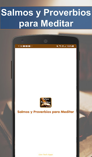 Android application Salmos y Proverbios Imágenes screenshort