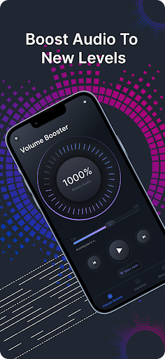 Android application Volume Booster Louder Sound screenshort