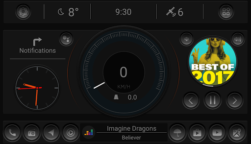 Android application CL theme Classic screenshort