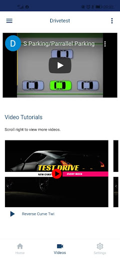 Android application Drivetest screenshort