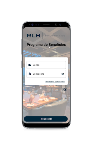 Android application Beneficios RLH screenshort