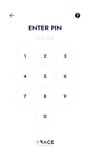Android application RACE Pos screenshort