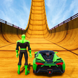 Icoonafbeelding voor Mega Ramp Car Stunt Offline 3D