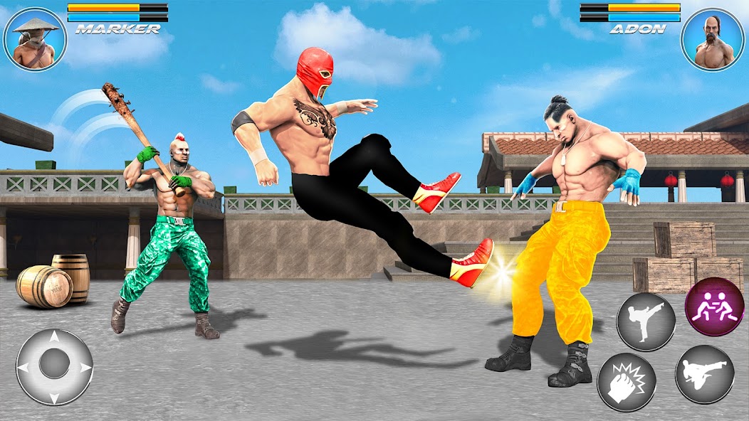 Kung Fu karate Game Offline 3D banner