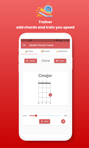 Ukulele Chords Trainer Screen 3