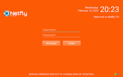 Android application Netfly TV screenshort