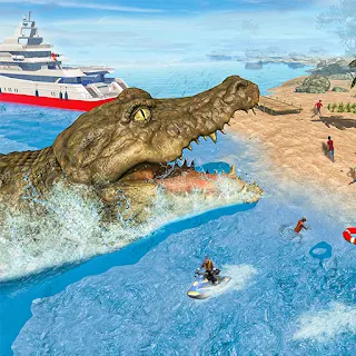 Animal Attack Crocodile Games apk