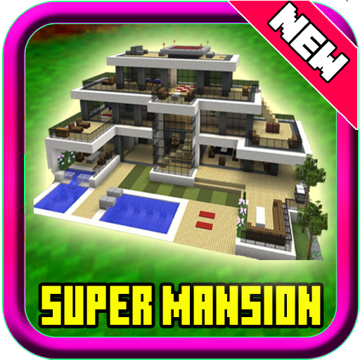 Super Mansion Maps for MCPE  Icon