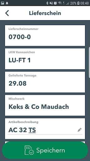 Jobsite Note Screen 3