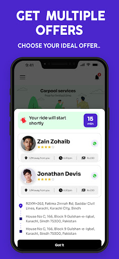 Carvan Carpool Screenshot 4 - AppWisp.com