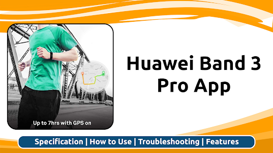 Huawei Band 3 Pro App Advice