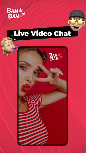Android application BamBam: Live Video-Chat & Call screenshort
