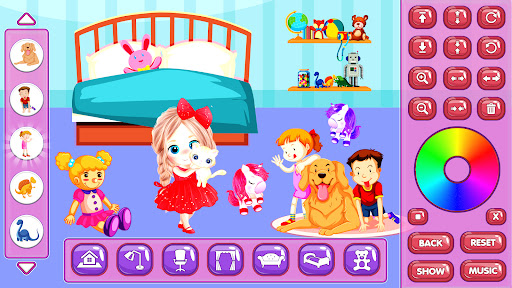 Doll house Design: Home games Screen 3