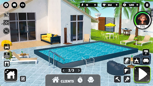 Home Design Makeover 3D Game  screenshots 1