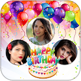 Happy Birthday Photo Collage icon