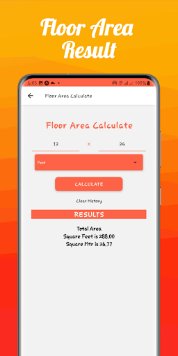 Tile Calculator Floor & Bath Screen 3
