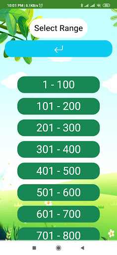 Words to Number Maths Practice Screen 2