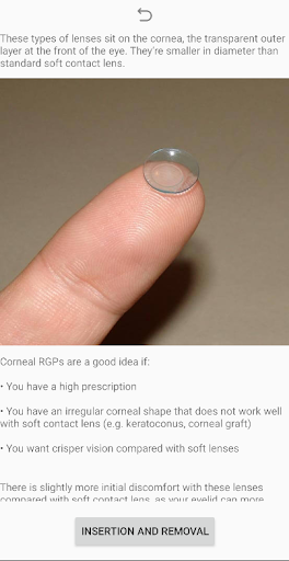 Rigid Contact Lenses Screen 2