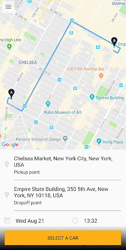 TALIXO - Taxi & Limo Booking Screen 3